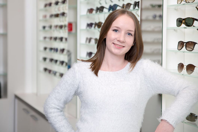 Annika Lang, Augenoptikerin bei Optiker Gronde in Stadtbergen